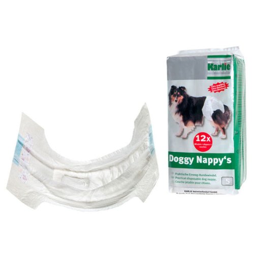 Karlie 49022 Doggy Nappys Hundewindel, wei&szlig; 12-er Pack. x s. 25 - 33 cm Preisvergleich