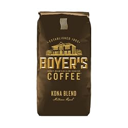 Boyer's Coffee Kona Blend (Ground), 40-Ounce Bags