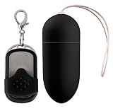 Shots Toys 10 Speed Black Vibrating Egg Big With Remote Control
