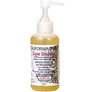 California Baby Massage Oil - Super Sensitive, 4.5 oz