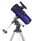 Blue TwinStar 6 Short Tube Reflector Telescope EQ Mount by TwinStar