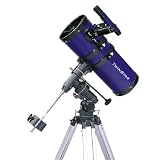 Blue TwinStar 6 Short Tube Reflector Telescope EQ Mount by TwinStar