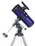Blue TwinStar 6" Short Tube Reflector Telescope EQ Mount