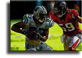 Completely Handpainted American Football Sport Painting, Custom Order FL1611, Oil on Canvas, with Option to Paint Jerry, Brett & Co. from Any Other Favorite Photograph or Picture, Unframed, Size 11
