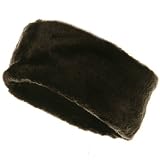 Fun Fur Head Band - Brown W12S28D
