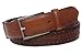 beltiscool Men's Comfort Stretch Braided Leather Belt