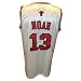 Joakim Noah Autographed Chicago Bulls (White #13) Adidas Swingman Jersey