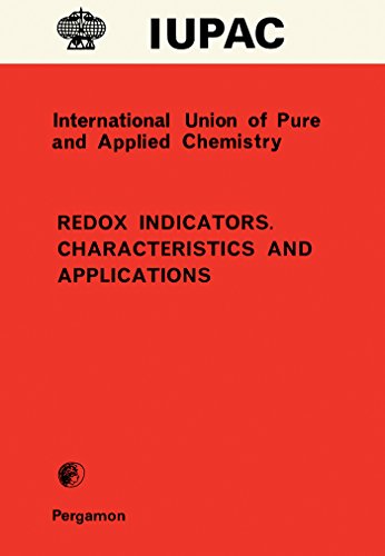 Redox Indicators. Characteristics and Applications