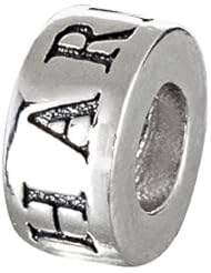 SilveRado(tm) MUK035 Sterling Silver Harmony Spacer Bead / Charm