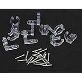 CBconcept&reg; Mounting Clip with Screw For 2-Wire 1/2" Round LED Rope - 50 Pieces