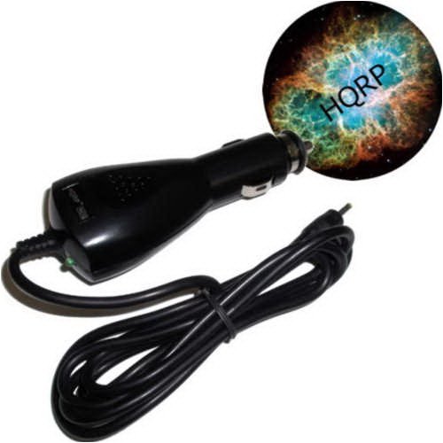 HQRP Car Charger / 12V DC Adapter for ASUS Eee PC 1005HA / 1005HA-E / 1005HA-P / 1005HA-V Netbook / Subnotebook plus HQRP Coaster