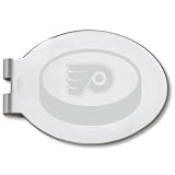 NHL Philadelphia Flyers Laser Etched Silver Plated Money Clip
