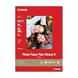 Canon Photo Paper Plus Glossy II,  8.5 x 11 Inches, 20 Sheets (2311B001)