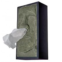 Tiki Head Tissue Box Cover
