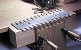 Pins and Tails Through Dovetail Template Small with 1/2 Shank Bits