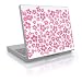 Laptop Skin (Can be trimmed to fit most laptops.) (15 x 12) - Pink Hibiscus
