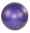 J Fit 20-2600 Massage Ball 65cm with Pump - Purple