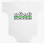 Soccer Balls - Sports and Games Baby Onesie