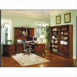 Whalen Furniture Versailles Bookcase with Doors