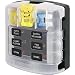 Blue Sea Systems 5028 ST Blade Fuse Block with Cover