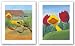 Daisy the Duck Set by Jane Simmons 7.5x9.5 Art Print Poster