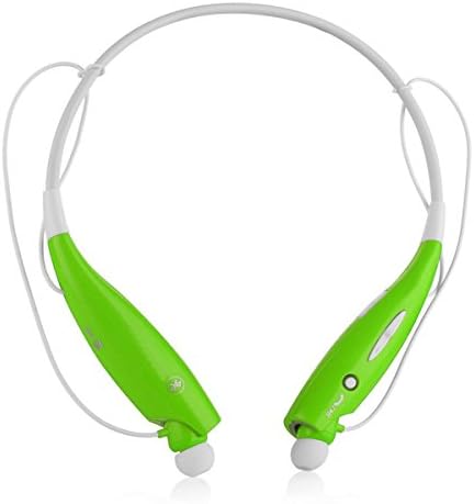 InzhiRui Wireless Bluetooth Headphones Noise Cancelling Headphones with Microphone/Running/Gym/Exercise/Sweat proof for iPhone 6s, 6s Plus, 6, 6 Plus, 5 5C 5S 4 &amp; Android (Green)