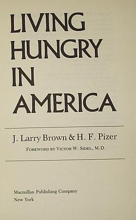 Cover image : Living Hungry in America