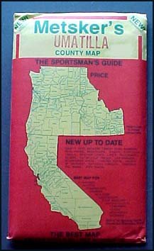 Metsker Umatilla County Map (Oregon State)