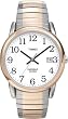 Timex Mens Easy Reader Two-Tone Expansion Band Watch #T2H311