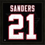 Deion Sanders Atlanta Falcons 20x20 Framed Uniframe Jersey Photo