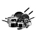 Farberware Chroma 12 Piece Porcelain Set with Bonus Griddle