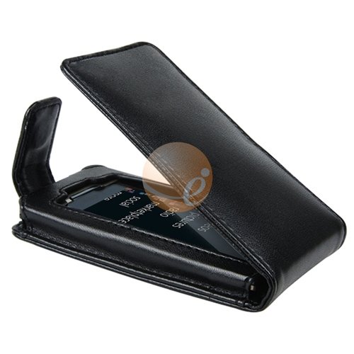 Leather Case w/ Belt Clip for Microsoft Zune HD, Black Leather Case w/ Belt Clip for Microsoft Zune HD, Black