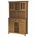 Home Styles Furniture Cottage Oak Buffet with 2-Door Hutch