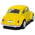 5" 1967 Volkswagen Classic Beetle 1:32 Scale (Yellow)