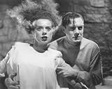 BRIDE OF FRANKENSTEIN 24x36 B&W POSTER PRINT