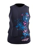 O'Neill Women's Gooru Padded Vest (Black/Neon)