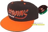 NEW Cleveland Browns NFL Two Tone Vintage Snapback Flatbill Cap / Hat