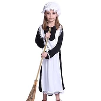 Victorian Poor Girl's Fancy Dress Servant Girl Street Urchin Child Kid