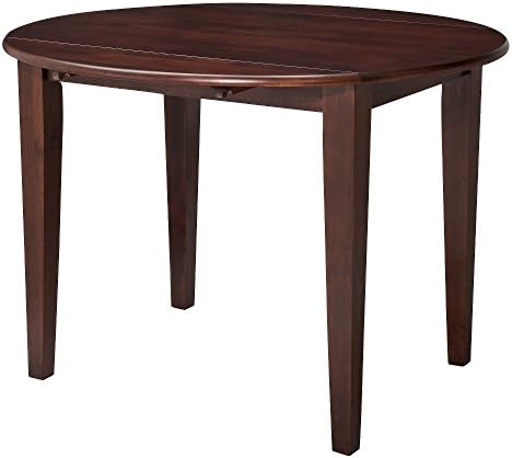 Dolce Drop Leaf Solid Wood Dining Table - Brown 10229027