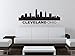 Wall Decal Sticker Cleveland Skyline 20