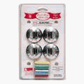 RANGE KLEEN 8124 Electric Range Knobs (4-pk, Chrome)