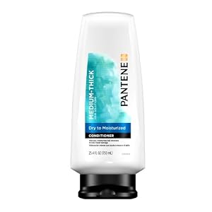 Pantene Pro-V Medium-Thick Hair Solutions Dry to Moisturized Conditioner, 25.4-Ounce Bottles (Pack of 3)