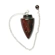 Bloodstone Gemstone Pendulum, Metaphysical Dowsing Tool