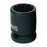 WILLIAMS 3/8 DR STD IMP SKT 12 PT (36618) 3/8"ドライブ ソケット 12角 18mm インパクト JHW36618