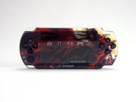 Final Fantasy VII Advent Children PSP (Slim) Dual Colored Skin Sticker, PSP 2000
