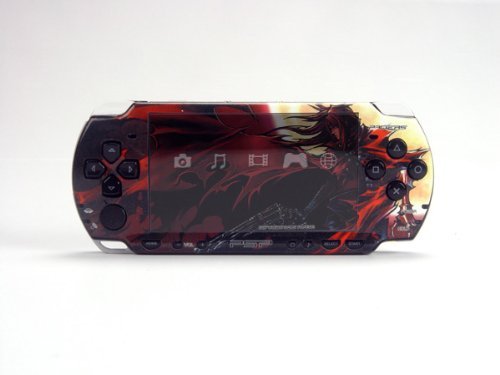 Final Fantasy VII Advent Children PSP (Slim) Dual Colored Skin Sticker, PSP 2000