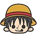 ワンピース（ONE　PIECE） パンソンワークス ノンスリップシート 01　ルフィN