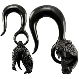 Pair of Horn Black Mambas: 6g