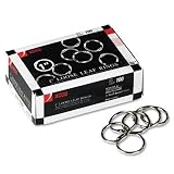 Ring, Loose Leaf Rings, 1 Inch, Easy Open, Rust-Proof, 100/Box ACC72202