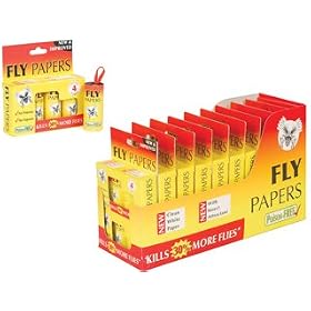 Fly Papers 4/Pk